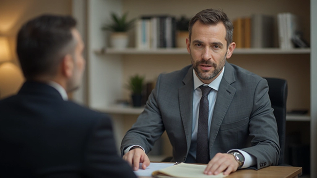 Консультант объясняет соотношение риска и вознаграждения инвестору