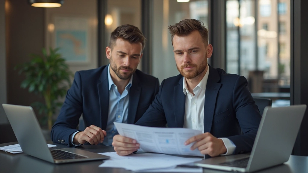 Профессиональная консультация по инвестициям между консультантом и клиентом