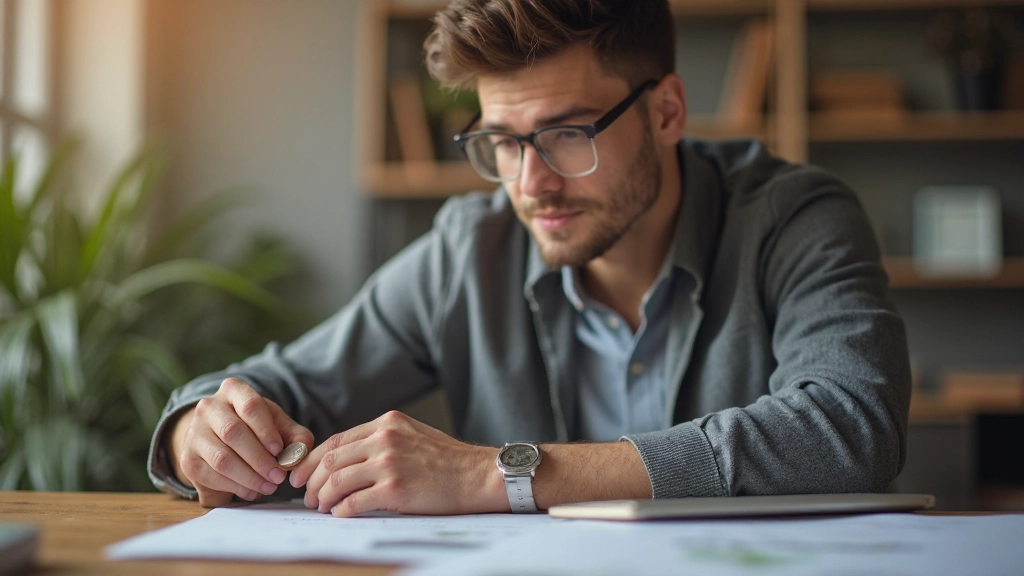 Начинающий инвестор на первом шаге инвестирования с небольшой суммой денег